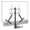 Supporto per apparecchi AV Barkan E850, 1 vano, nero, altezza 565 mm, portata 6,5 kg