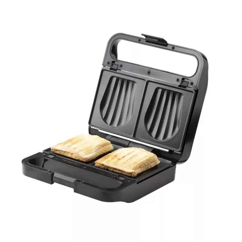 Sandwich maker 2-in-1 Adler AD 3070b — 850 W, 2 piastre, nero