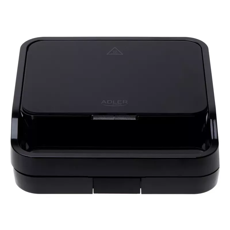 Sandwich maker 2-in-1 Adler AD 3070b — 850 W, 2 piastre, nero