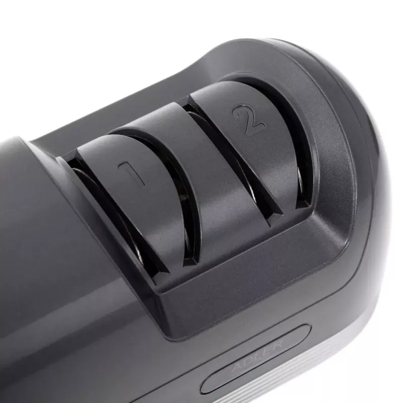 Adler AD 4508 affilacoltelli elettrico, a 2 stadi, 60 W, nero