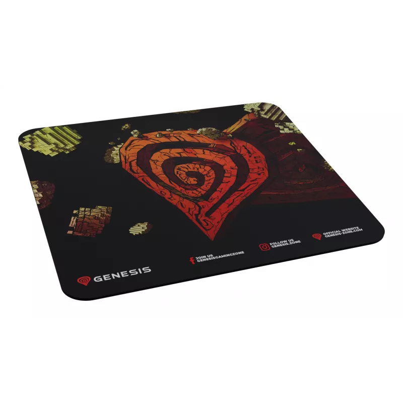 GENESIS Ancient Stone, multicolore, immagine, tessuto, gomma, tappetino per mouse da gaming