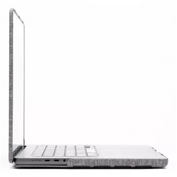 Custodia rigida Zagg per MacBook Air 13 (M3/M2) – Smoke, custodia protettiva su misura