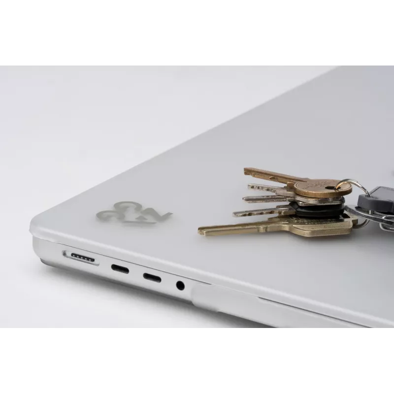 ZAGG Hardshell custodia protettiva per MacBook Pro 14 inch (M1/M2/M3/M4), trasparente (702315487)