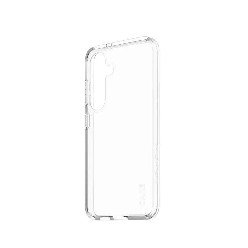 PanzerGlass cover Samsung Galaxy S25, trasparente, Urban Combat con cornice trasparente
