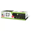 Techly ICA-PLB 59T supporto da parete per TV 32-70 pollici (81-178 cm), inclinabile, 70 kg, slim 49 mm, nero