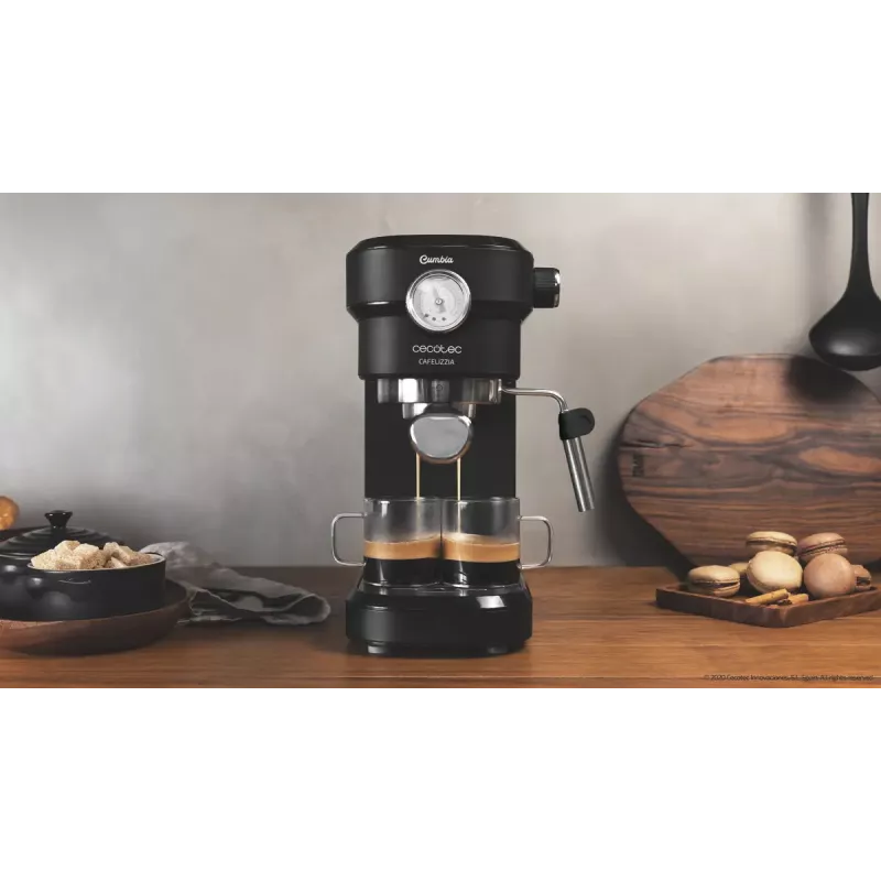 Cecotec Cafelizzia 790 Black Pro macchina per espresso, 1,2 l, 20 bar, nera