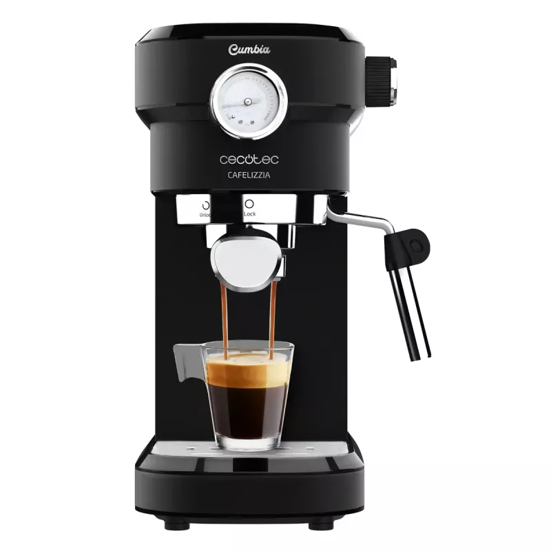 Cecotec Cafelizzia 790 Black Pro macchina per espresso, 1,2 l, 20 bar, nera