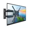 Techly ICA-PLB 271M supporto da parete per TV 25-52 pollici, girevole e inclinabile, slim, 40 kg, nero