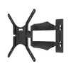 Techly ICA-PLB 271M supporto da parete per TV 25-52 pollici, girevole e inclinabile, slim, 40 kg, nero