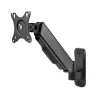 Techly ICA-LCD G111E supporto da parete per monitor/TV 17-32 pollici, girevole, braccio a molla, 9 kg