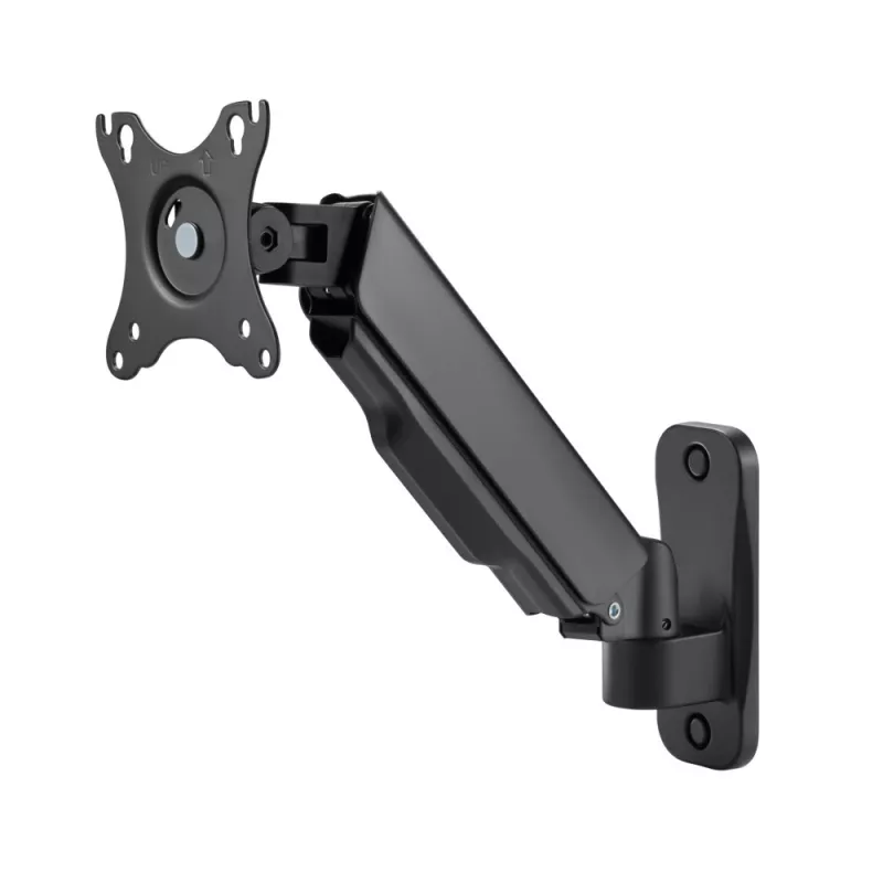 Techly ICA-LCD G111E supporto da parete per monitor/TV 17-32 pollici, girevole, braccio a molla, 9 kg