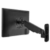 Techly ICA-LCD G111E supporto da parete per monitor/TV 17-32 pollici, girevole, braccio a molla, 9 kg