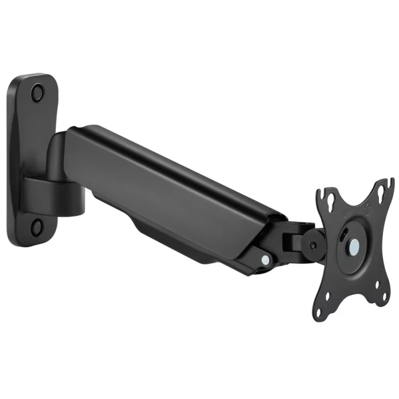 Techly ICA-LCD G111E supporto da parete per monitor/TV 17-32 pollici, girevole, braccio a molla, 9 kg