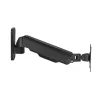 Techly ICA-LCD G111E supporto da parete per monitor/TV 17-32 pollici, girevole, braccio a molla, 9 kg
