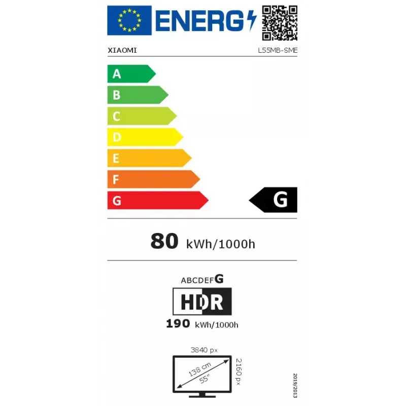 Televisore Xiaomi TV S Pro 55 pollici 4K Ultra HD QD-Mini LED