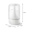Philips serie 1000 HU1510/04 umidificatore ultrasuoni 3 L bianco 19 W