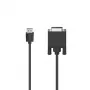 Hama 00200713 adattatore cavo video 1,5 m DisplayPort DVI nero