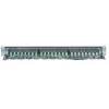 Patch panel Intellinet, Cat6, FTP, 24 porte, 1U, schermato, barrette LSA 90° Top-Entry, nero