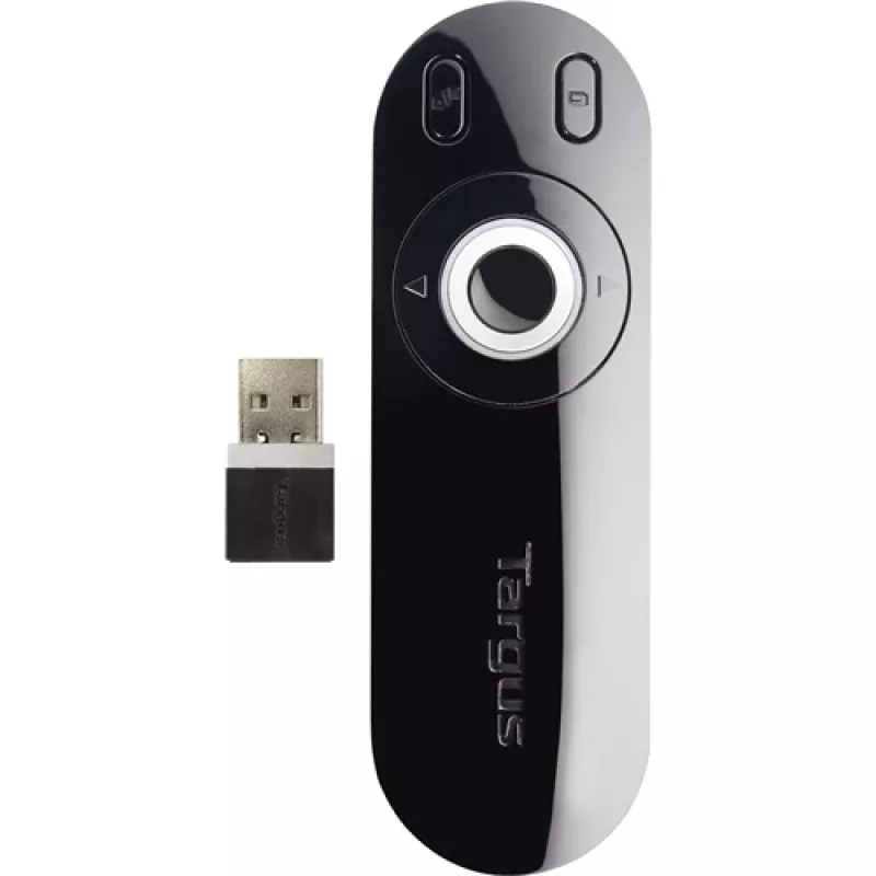 Presentatore wireless Targus AMP13EU, 2,4 GHz, portata 15 m, nero/grigio