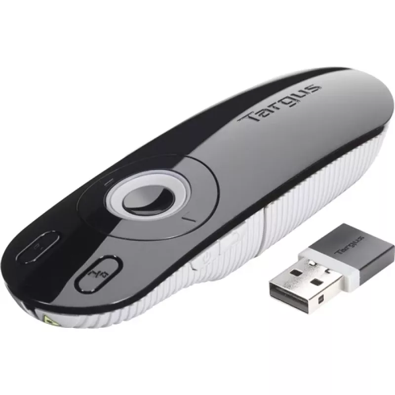 Presentatore wireless Targus AMP13EU, 2,4 GHz, portata 15 m, nero/grigio