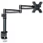 Supporto da tavolo Techly per monitor 13-27 pollici braccio lungo inclinabile ICA-LCD 502BK