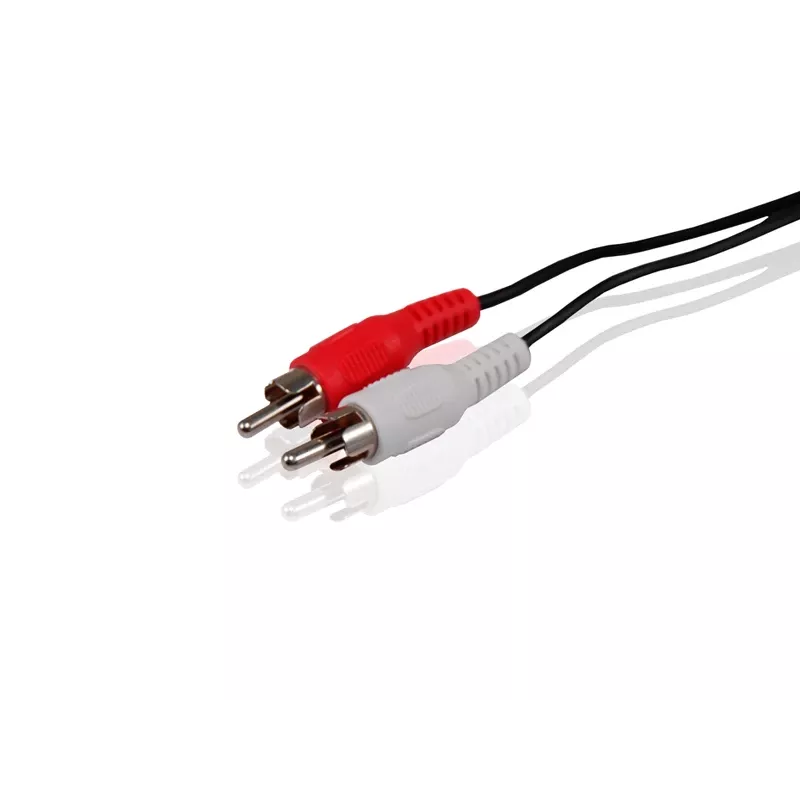 Cavo audio RCA Conceptronic, RCA, connettore maschio, RCA, connettore maschio, 5 m, nero