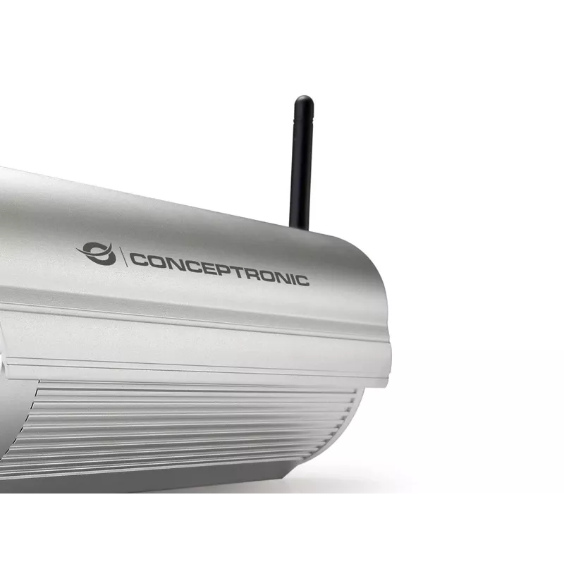 Conceptronic CIPCAM720ODWDR telecamera IP cloud wireless, da esterno, cilindrica, 720p HD, WDR, IP66, IR fino a 50 m, microSD da 8 GB