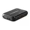 Switch HDMI 1.4 Equip 3x1, HDMI, plastica, nero, IR, 7.1 canali, DTS-HD, Dolby TrueHD