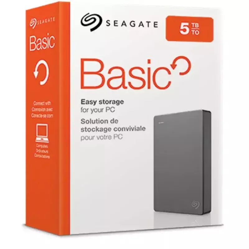 Seagate Basic disco rigido esterno 5 TB 2,5