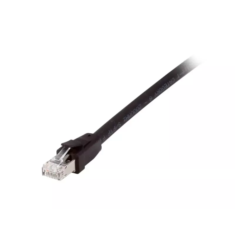 Equip cavo patch Cat 8.1 S/FTP (PIMF), LSOH, 5,0 m, nero