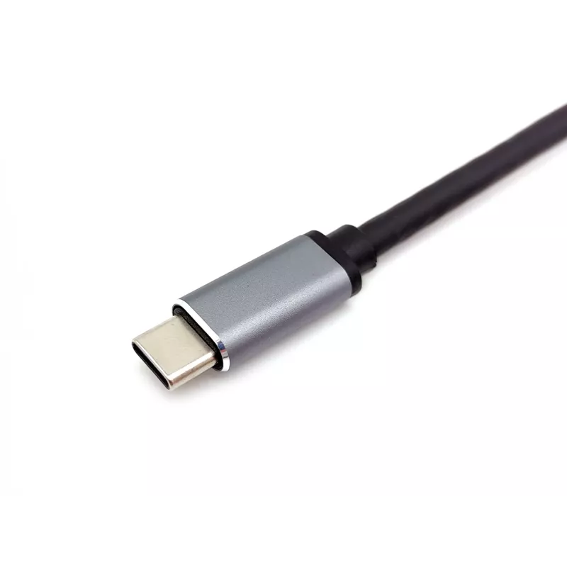 Equip 133482 adattatore multifunzione USB-C 7 in 1, USB 3.2 Gen 1, HDMI 4K 30 Hz, 3x USB 3.0, SD/microSD, USB-C PD 100 W, alluminio