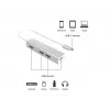Equip 128958 hub da USB-C a 4 porte USB 3.0, USB 3.2 Gen 1, USB Type-A, 5 Gbps