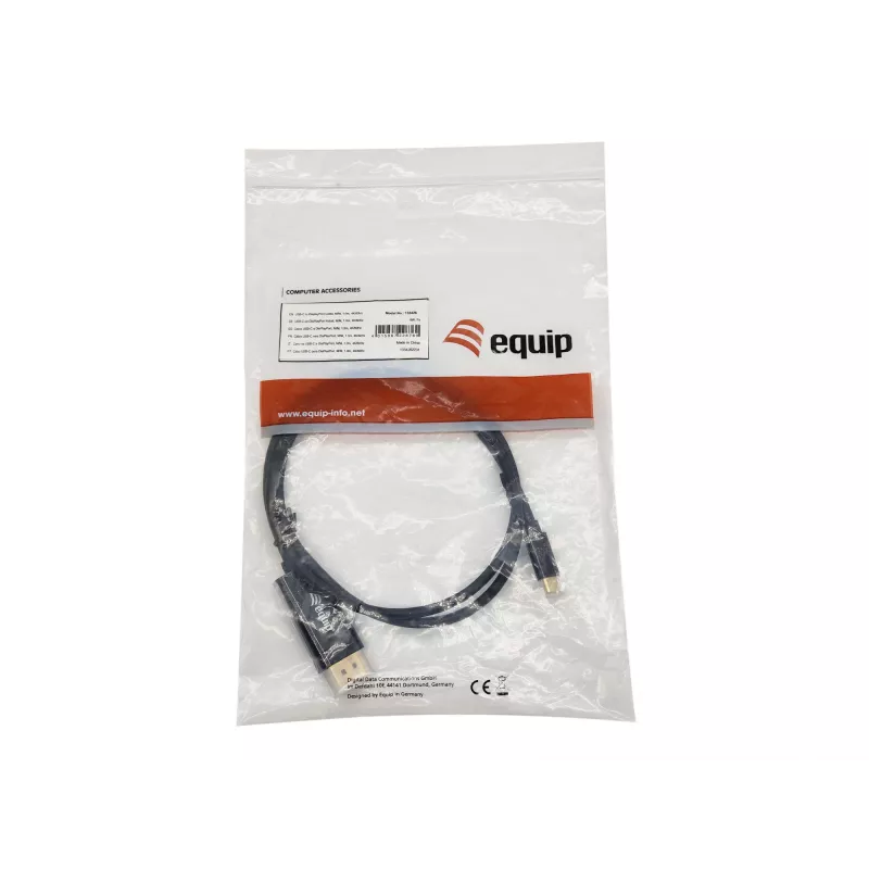 Equip cavo USB-C a DisplayPort, M/M, 1,0 m, 4K/60 Hz