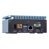 Shuttle Edge PC SPCEL02, Intel Celeron J6412, 1x HDMI, 2x 2.5G LAN, 1x COM, DIO (4x in, 4x out), 3x USB, 2x M.2, 12-24V, funzionamento continuo 24/7, senza ventola, incl. staffa VESA e guida DIN