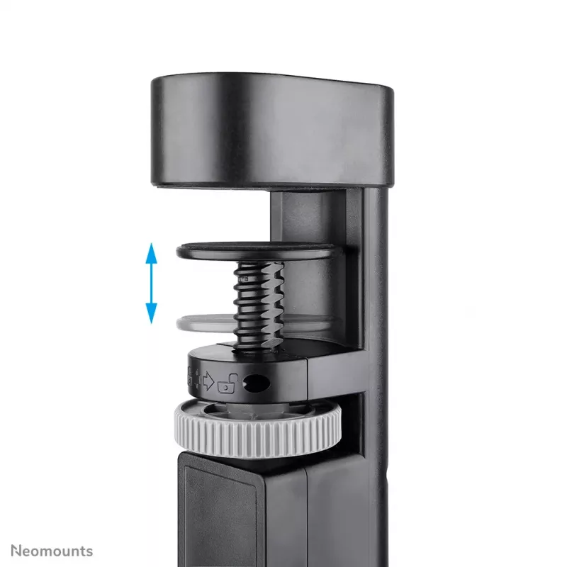 Neomounts DS22-840BL6 Presa da tavolo con morsetto e porte USB-C e USB-A – ricarica rapida