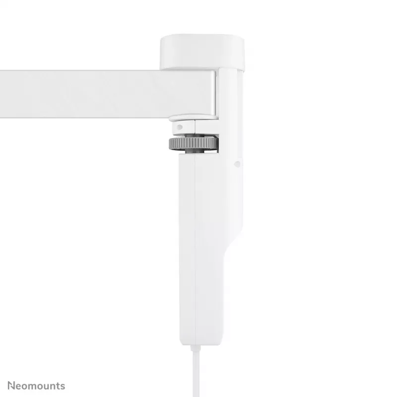 Neomounts DS22-840WH6 Presa da scrivania con morsetto e porte USB-C e USB-A – ricarica rapida