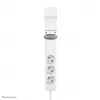 Neomounts DS22-840WH6 Presa da scrivania con morsetto e porte USB-C e USB-A – ricarica rapida
