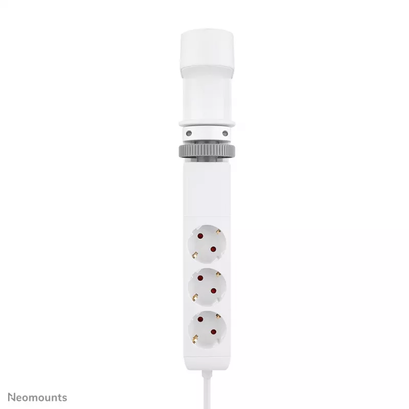 Neomounts DS22-840WH6 Presa da scrivania con morsetto e porte USB-C e USB-A – ricarica rapida