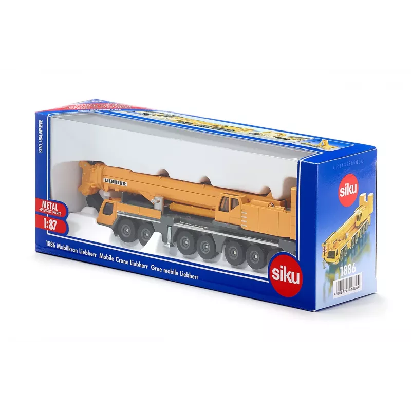 Siku Super 1886 Liebherr modellino di autogru, 1:87, arancione