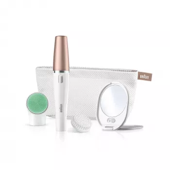 Epilatore viso Braun FaceSpa 851V Gold White