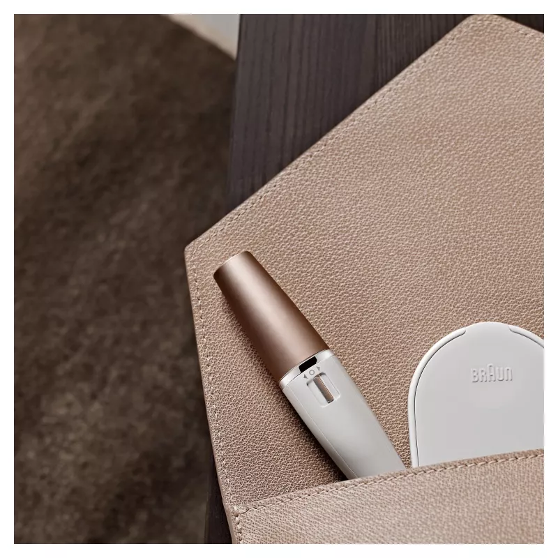 Epilatore viso Braun FaceSpa 851V Gold White