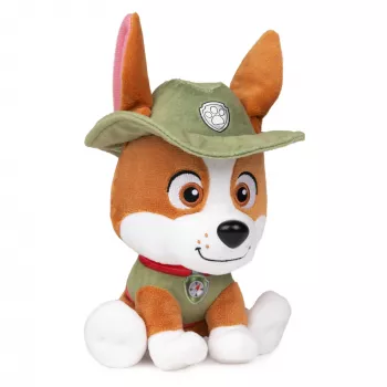 PAW Patrol GUND Peluche Tracker, giocattolo ufficiale della serie di successo, peluche per bambini da 1 anno, 15 cm