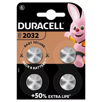 Batteria monouso Duracell CR2032 al litio