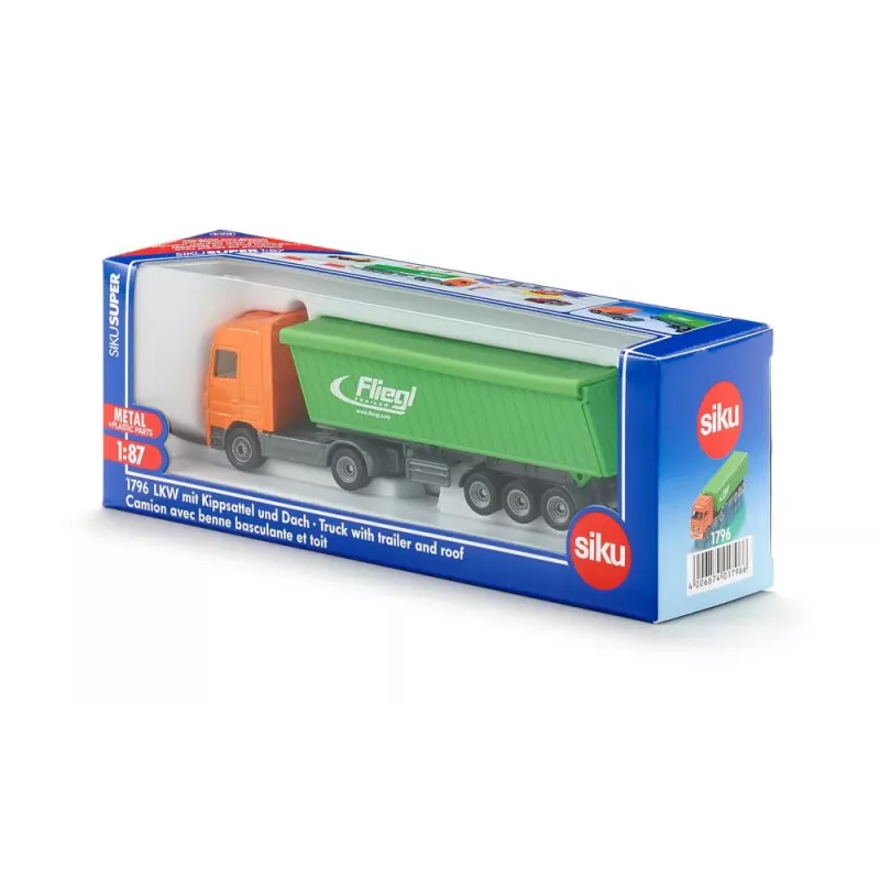 Modello camion/rimorchio Siku Siku Truck con rimorchio e tetto