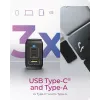 Caricabatterie da interno ICY BOX IB-PS1030-PD universale nero ricarica rapida