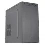 Case PC Micro ATX compatto Aerocool CS108BKV1 alluminio spazzolato ventola 80 mm nero