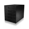 ICY BOX - IB-565SSK - backplane, 5x SATA 3,5 HDD per 3x vano 5,25, hot swap, senza vassoi - nero