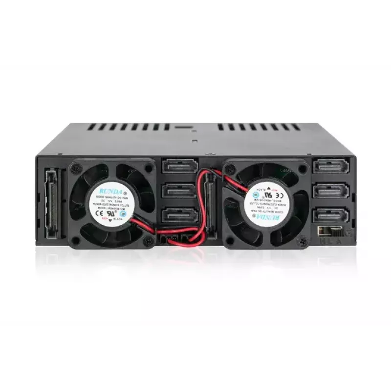 Disk Array Icy Dock MB326SP-B 0 TB Rack 1U nero