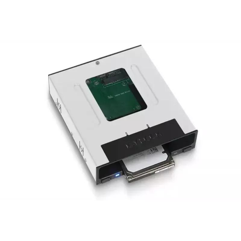 ICY DOCK flexiDOCK MB795SP-B - case per unità di memorizzazione - 2.5, 3.5 (6,4 cm, 8,9 cm) - nero (MB795SP-B)