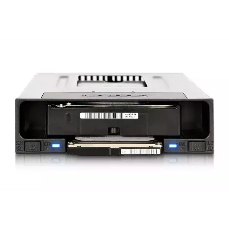 ICY DOCK flexiDOCK MB795SP-B - case per unità di memorizzazione - 2.5, 3.5 (6,4 cm, 8,9 cm) - nero (MB795SP-B)
